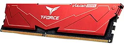 Оперативная память Team 32 GB (2x16GB) DDR5 6000 MHz T-Force Vulcan Red (FLRD532G6000HC38ADC01) - миниатюра 3