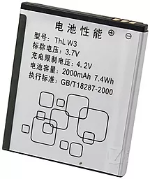 Аккумулятор THL W3 (2000 mAh) 12 мес. гарантии - миниатюра 3