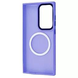 Чехол Wave Matte Insane Case with MagSafe для Samsung Galaxy S22 Ultra Light Purple - миниатюра 2