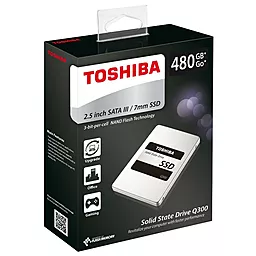 Накопичувач SSD Toshiba Q300 480 GB (HDTS848EZSTA) - мініатюра 4