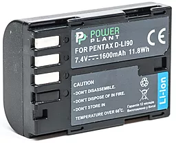 Акумулятор для фотоапарата Pentax D-Li90 (1600 mAh) DV00DV1281 PowerPlant