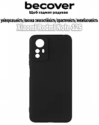 Чехол BeCover для Xiaomi Redmi Note 12S  Black (709312) - миниатюра 2