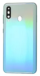 Задняя крышка корпуса Samsung Galaxy A60 2019 A606F со стеклом камеры Original Seawater Blue