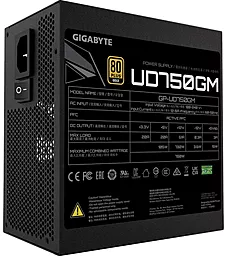 Блок питания Gigabyte 750W UD750GM (GP-UD750GM) - миниатюра 5