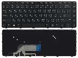 Клавиатура для ноутбука HP ProBook 430 G3 440 G3 445 G3 430 G4 440 G4 черная тип B1 без креплений черная