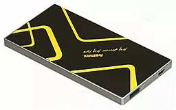 Повербанк Remax Cool Slim RPP-68 5000 mah Black/Yellow - миниатюра 2