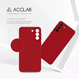 Чехол ACCLAB SoftShell для Samsung Galaxy S21 Plus Red - миниатюра 5