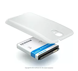 Акумулятор Samsung I9500 Galaxy S4 / EB-B600BC / EB485760LU (5200 mAh) Craftmann White - мініатюра 2