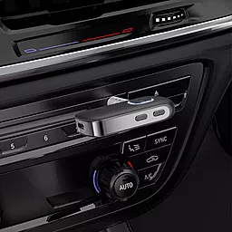 Bluetooth адаптер Borofone BC42 Car AUX BT Receiver Black - миниатюра 7