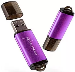 Флешка Exceleram 128GB A3 Series USB 3.1 (EXA3U3PU128) Purple - миниатюра 6