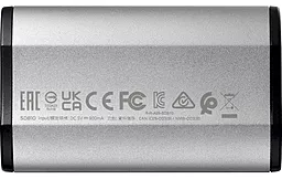 SSD Накопитель ADATA SD810 2TB USB3.2 Gen2x2 Silver (SD810-2000G-CSG) - миниатюра 2