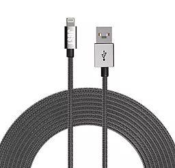 USB Кабель JUST Selection Lightning USB (MFI) Cable Silver (LGTNG-SLCN-SLVR) - мініатюра 2