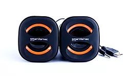 Колонки акустические Smartfortec К-3 USB Black/Orange - миниатюра 2
