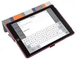 Чехол для планшета Speck StyleFolio Apple iPad Air/iPad Air2 Cabana Stripe/Sea Glass Blue/Vivid Purple (SPK-A4086) - миниатюра 4