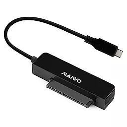 Карман для HDD Maiwo USB3.1 GEN1 TypeC + контейнер (K104G1 black) - миниатюра 2