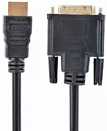 Видеокабель Cablexpert HDMI > DVI-D V1.3/19-пин, 0.5m (CC-HDMI-DVI-0.5M) - миниатюра 2