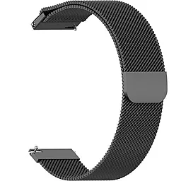 Сменный ремешок для умных часов BeCover Milanese Style для Xiaomi Amazfit Bip Lite/Bip S Lite/GTR 42mm/GTS/GTS 3/GTS 2 mini/ Mobvoi TicWatch S2/TicWatch E (20mm) Black (707679)