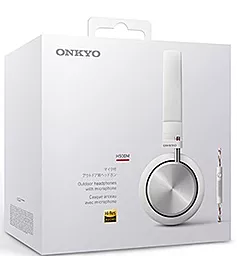 Навушники Onkyo H500MW Mic White - мініатюра 6