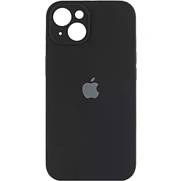 Чохол Silicone Case Full Camera для Apple iPhone 15 Plus black