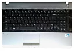 Клавиатура для ноутбука Samsung RV709 Keyboard+Touchpad+передняя панель  черная