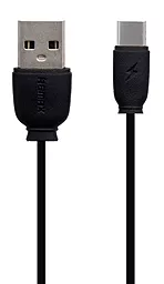 Кабель USB Remax Fast Charging USB Type-C Cable Black (RC-134a)
