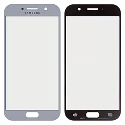 Корпусное стекло дисплея Samsung Galaxy A5 A520F 2017 Blue