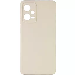 Чехол Silicone Case Candy Full Camera для Xiaomi Redmi Note 12 Pro 5G Antique White