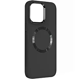 Чехол Epik Bonbon Metal Style with MagSafe для Apple iPhone 14 Black