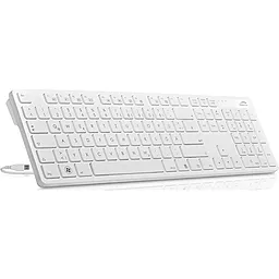 Клавіатура Speedlink Verdana (SL-6455-SWT-RU) White - мініатюра 2