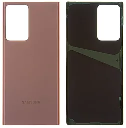 Задняя крышка корпуса Samsung Galaxy Note 20 Ultra N985 / Galaxy Note 20 Ultra 5G N986 Original Mystic Bronze