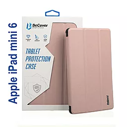 Чехол для планшета BeCover Direct Charge Pen с креплением Apple Pencil для Apple iPad mini 6  2021 Pink (706789)