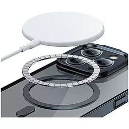 Чехол Baseus Glitter Series Magnetic Case +Glass 0.22mm для Apple iPhone 14 Pro Black (ARMC010101) - миниатюра 3