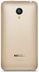 Задняя крышка корпуса Meizu MX4 Original Gold