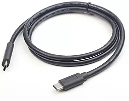 USB Кабель Cablexpert Type-C to Type-C 1м 3А max Чорний (CCP-USB3.1-CMCM-1M) - мініатюра 2