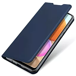 Чехол Dux Ducis с карманом визиток Samsung A325 Galaxy A32 4G Blue - миниатюра 4