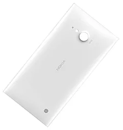 Задняя крышка корпуса Nokia Lumia 730 Dual SIM (RM-1040) / Lumia 735 (RM-1038) Original White - миниатюра 2