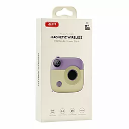 Повербанк XO PR223 15W 10000mAh PD/QC Purple-White - миниатюра 2