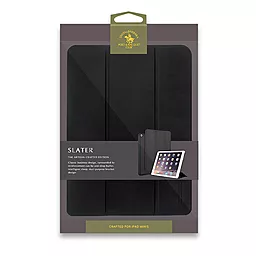 Чехол для планшета Polo Cross Leather Slater Case для Apple iPad mini 4, mini 5  Black (SB-IPMINI5-SLTBLK) - миниатюра 3