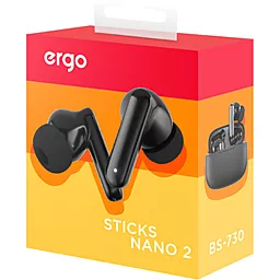 Наушники Ergo BS-730 Sticks Nano 2 Black (BS-730K) - миниатюра 9