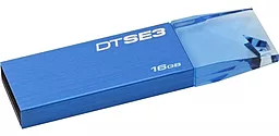 Флешка Kingston 16GB DTSE3 USB 2.0 (KC-U6816-4C1B) Metalic Blue - миниатюра 2