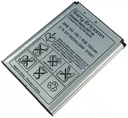 Акумулятор Sony Ericsson BST-36 (750 mAh) - мініатюра 3