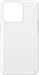 Чехол MAKE Apple iPhone 15 Pro Silicone White