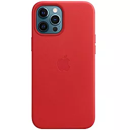 Чехол Apple Leather Case для iPhone 11 Pro  Red