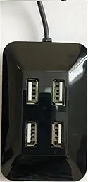 USB хаб Atcom TD4006 4хUSB2.0 Black (AT10726)