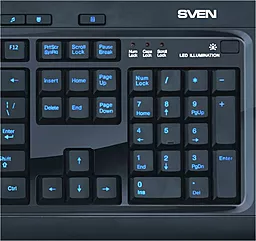 Клавіатура Sven 7600 EL - мініатюра 2
