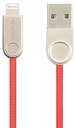 Кабель USB Gelius Pro Nylon Lay Lightning 2A Red