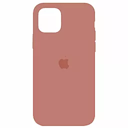 Чехол Silicone Case Full for Apple iPhone 11 Grapefruit