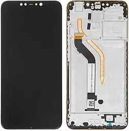 Дисплей Xiaomi Pocophone F1 с тачскрином и рамкой, Black