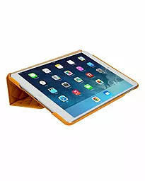 Чохол для планшету JisonCase Microfiber quilted leather case for iPad Air Yellow [JS-ID5-02H80] - мініатюра 3