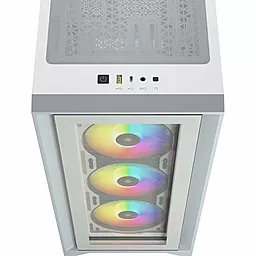 Корпус для ПК Corsair iCUE 4000X RGB Tempered Glass (CC-9011205-WW) White - миниатюра 5